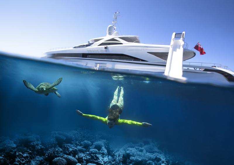 Amore Mio Yacht Slide