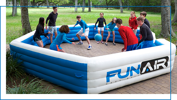 FunAir Inflatable GaGa Ball Pit