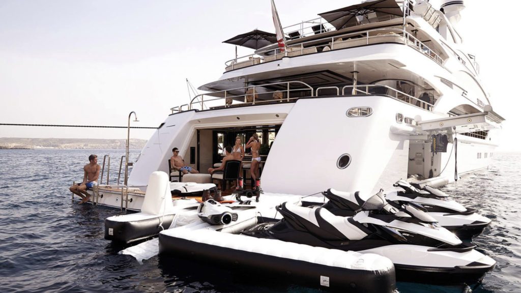 Superyacht Jet ski dock