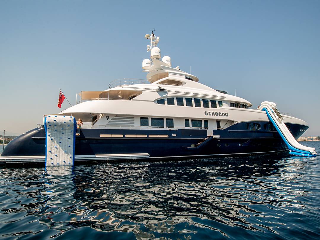 QuickShip Climbing Wall on Motor Yacht Sirocco