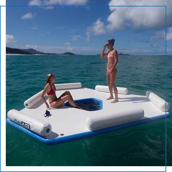 Superyacht Inflatables Splash Island