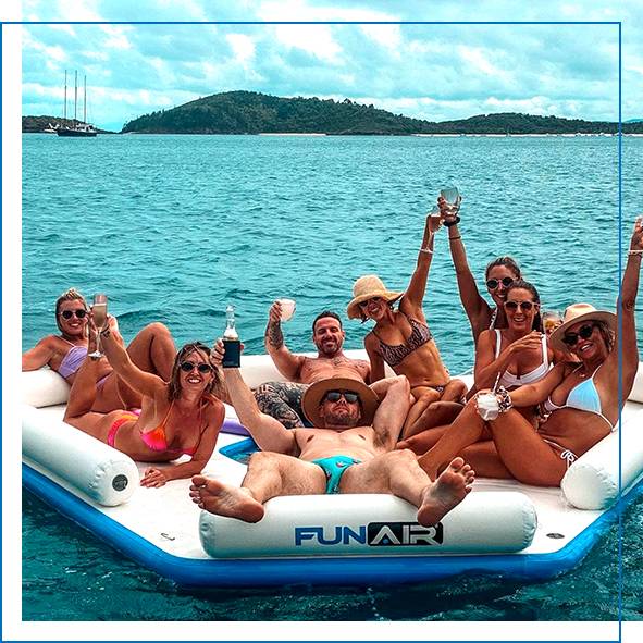 Superyacht Inflatables Splash Island