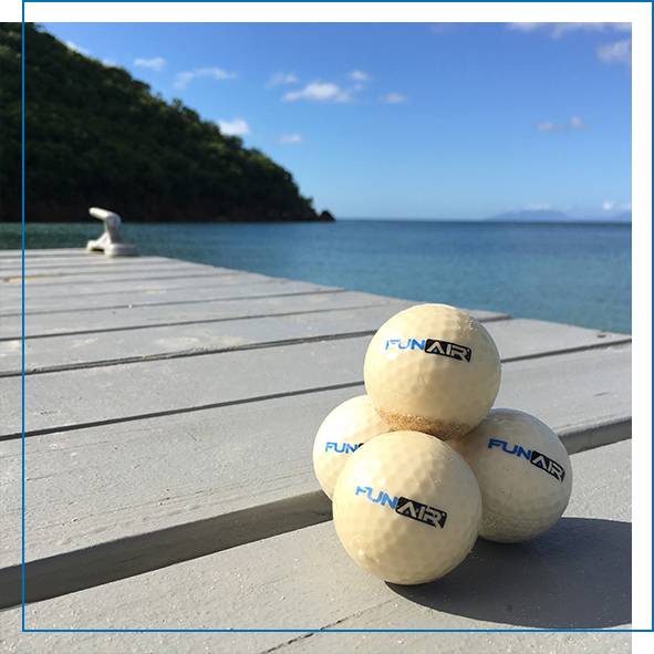 Superyacht Inflatables Yacht Golf Albus Golf Balls