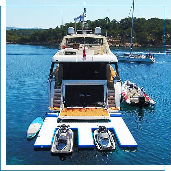 Superyacht Inflatables Custom Jet Ski Dock