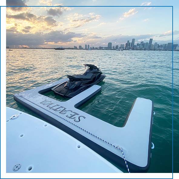 Superyacht Inflatables Custom Jet Ski Dock