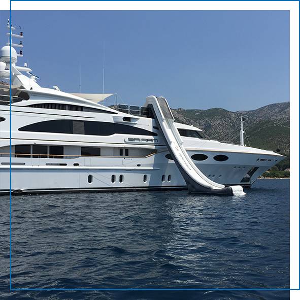 Superyacht Inflatables Hanger Yacht Slide
