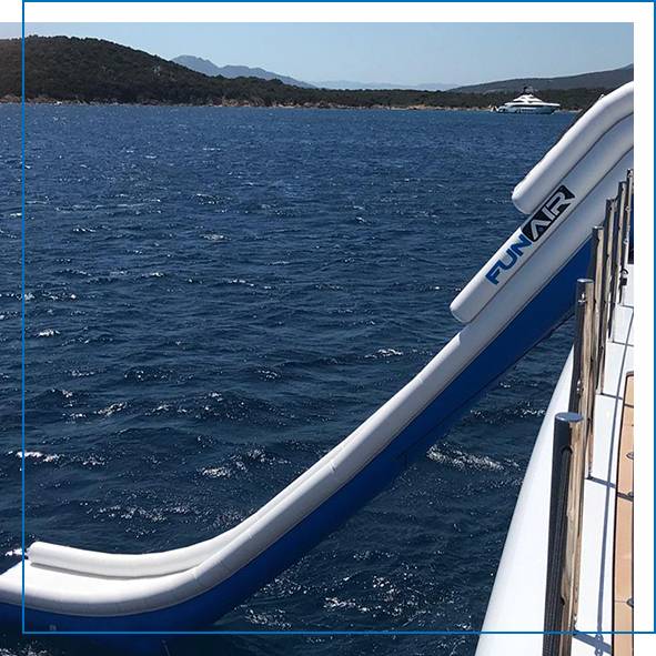 Superyacht Inflatables Hanger Yacht Slide