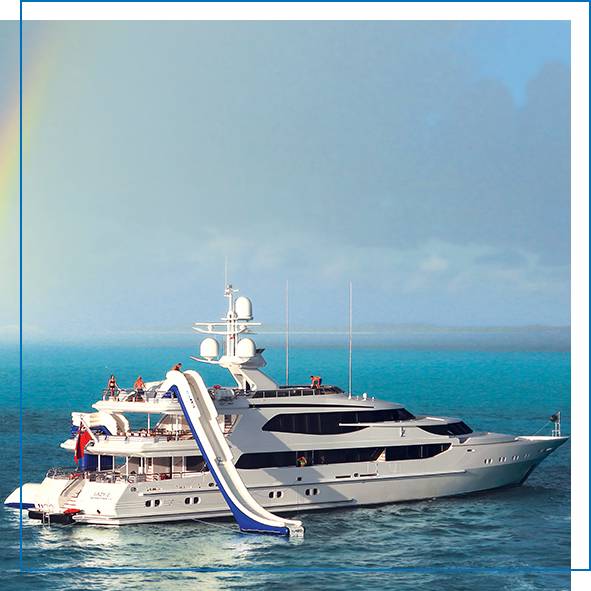 Superyacht Inflatables Hanger Extreme Yacht Slide
