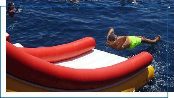 FunAir Custom Yacht Slide in special colour