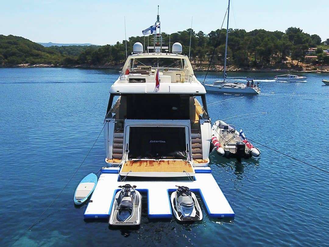 Custom-Jet Ski Dock on-MY-Katariina