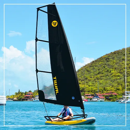 Enjoy the freedom of a Tiwal Dinghy