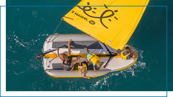 Sail Well in a Tiwal dinghy