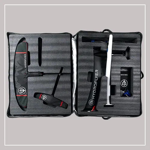 The easy storage of a Hydroflyer personal watercraft