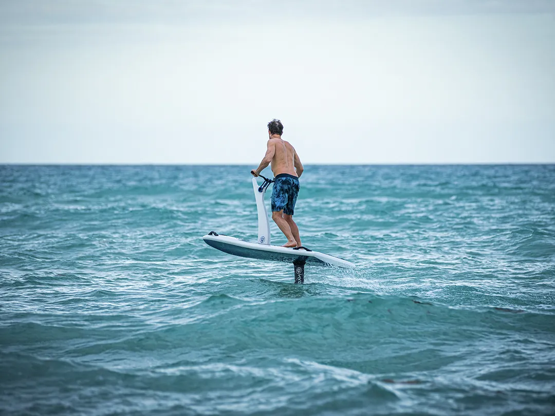 The Hydroflyer on the ocean