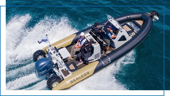 Sealegs 7.5m 247 Amphibious RIB