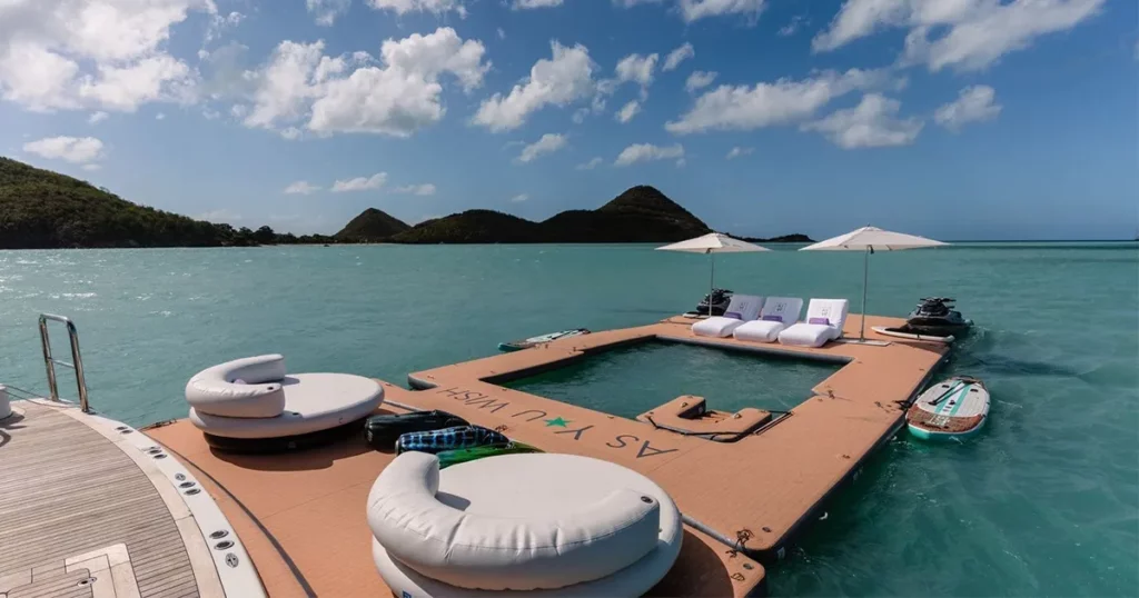 Charter Yacht MY As You Wish with FunAir superyacht inflatables