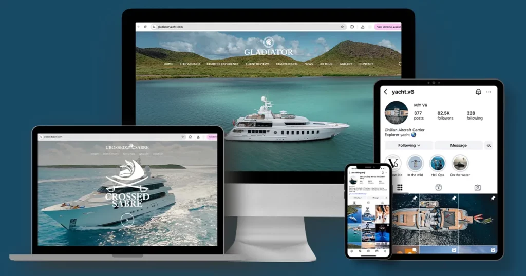 FunAir Yachting Social Media