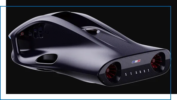 Full total body Carbon Construction on the seaNXT Elite