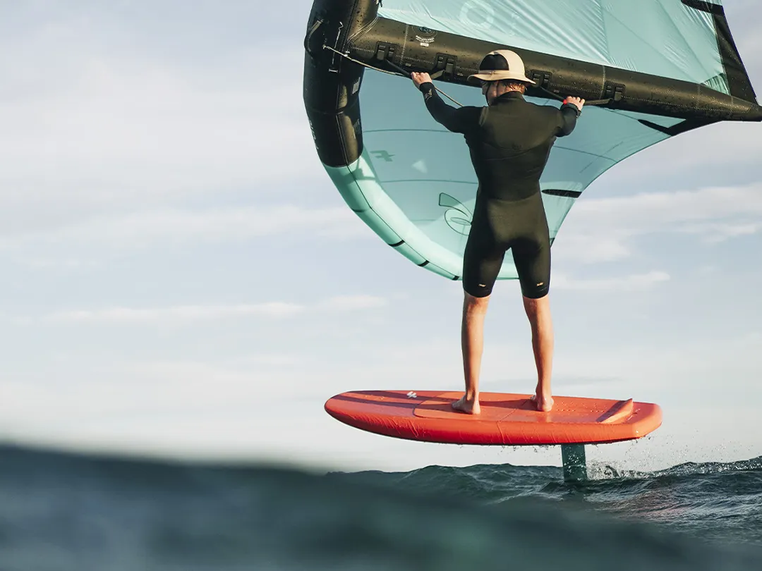 F-One Rocket wing from a luxury yacht toy box