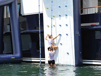 Water Entry Climbing Walls