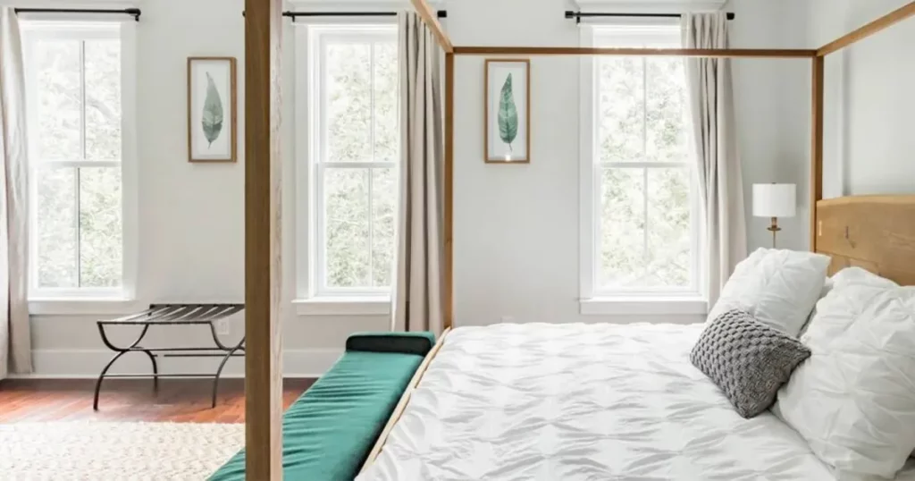 Liberty House main bedroom