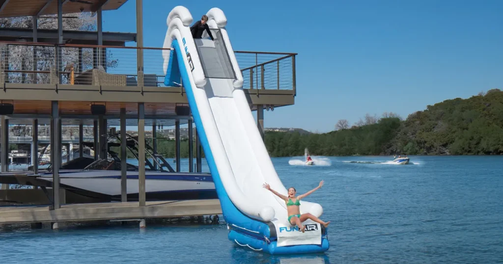 Boat Dock Slide